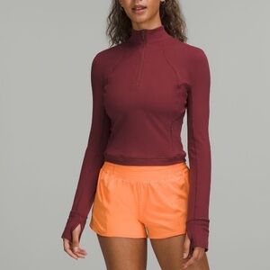 LuluLemon It’s Rulu Run Cropped Half Zip